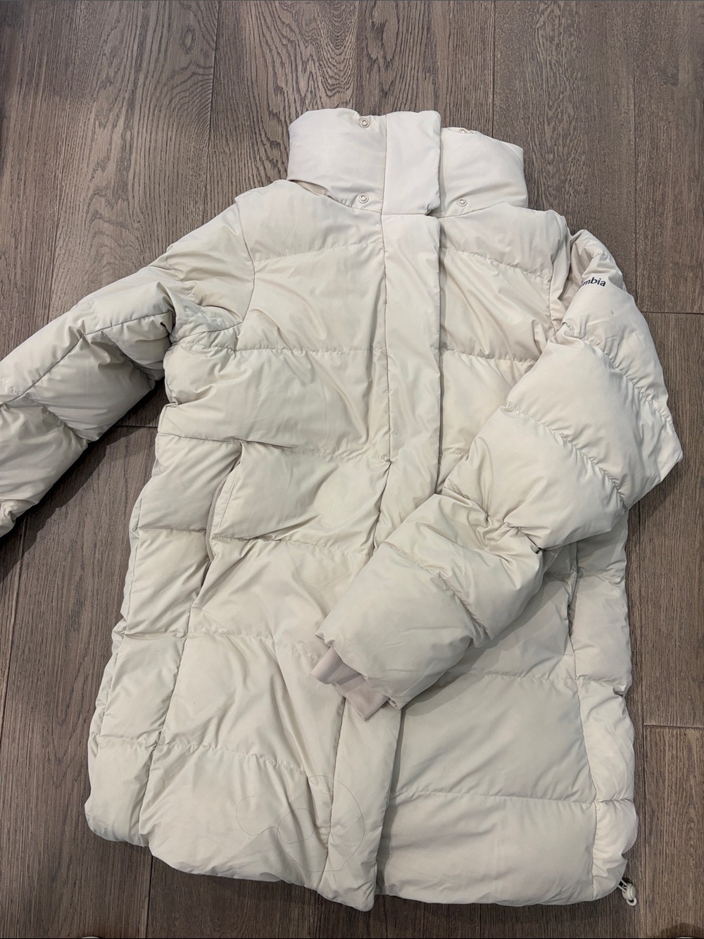 Columbia Women's Ivory Quilted Puffer Jacket